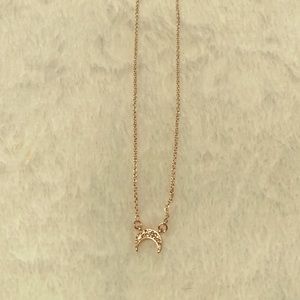 Half moon necklace